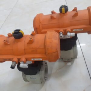 Van mới hãng GF đóng mở bằng khí nén, đường kính DN40