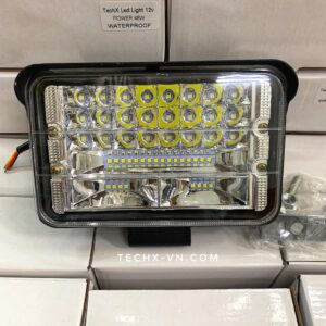 Đèn led xe công nông, máy cày, máy xới, máy gặt đập, nhà xưởng, dân dụng – TechX Led Light 48W