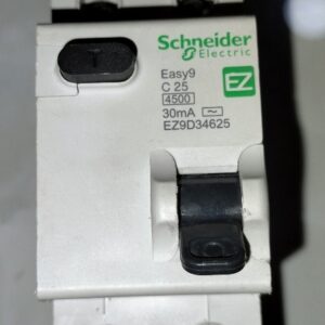CB chống giật Schneider Easy9 RCBO EZ9D34625 25A 30mA 4.5kA 1P+N